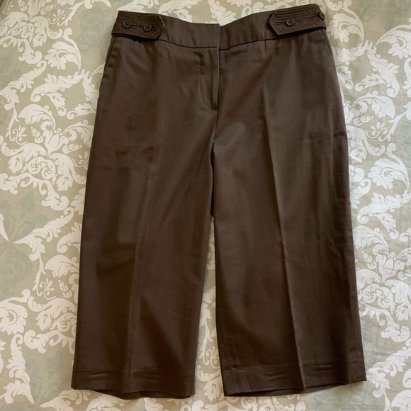 Willi Smith, Walking Shorts -Size 8 -Brown -Casual WorkWear Timeless Att… - Picture 2 of 9